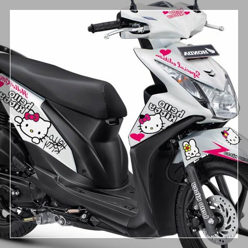 20 Kumpulan variasi stiker motor honda beat modifikasi 