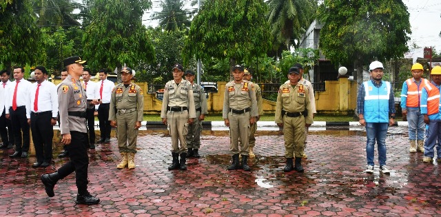 Kapolres Aceh Timur Pimpin Gelar Apel Pasukan Operasi Lilin Seulawah 2022