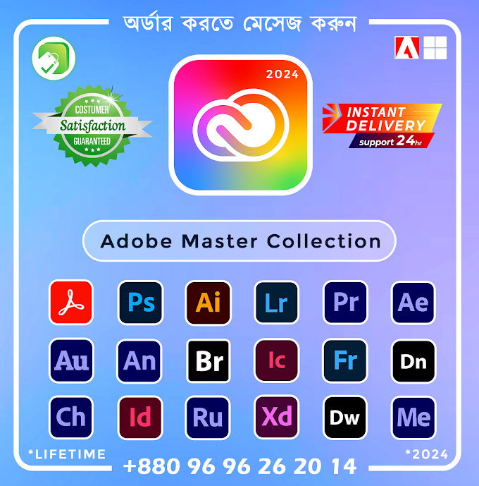 Adobe Master Collection 2024 with All Premium Adobe Apps