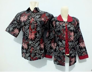 Model Baju Batik Kerja Guru Desain Modern