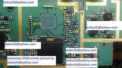 ISP PinOut Samsung GT-7562