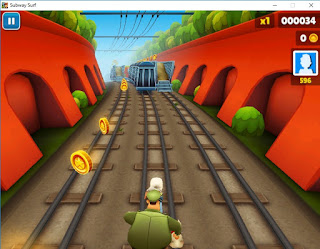 Screenshot Game Subway Surfers PC