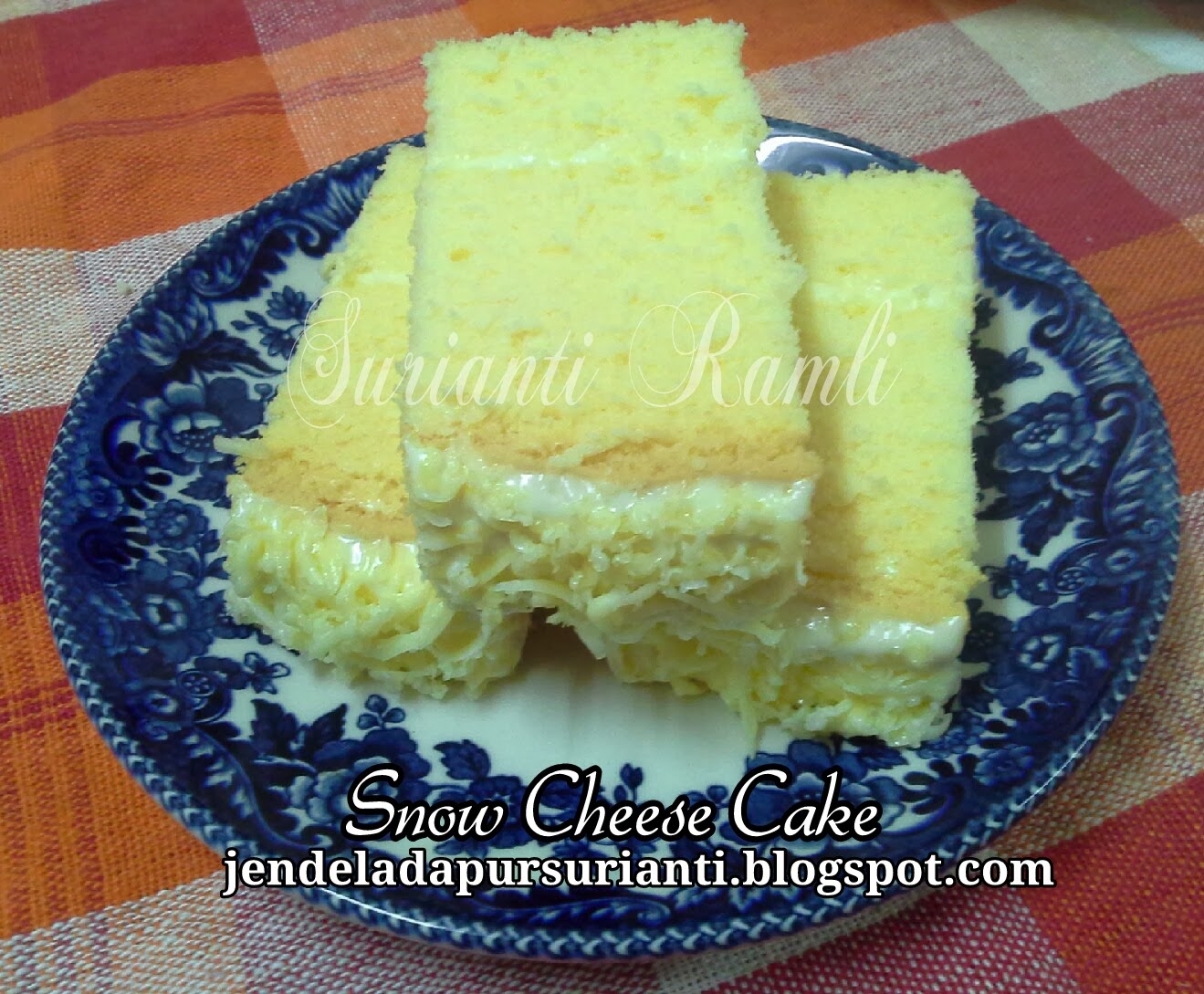 Jom masak: Snow Cheese Cake yang sangat sedap