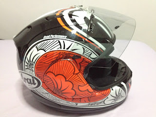 Arai RX-7 RR5 another side view