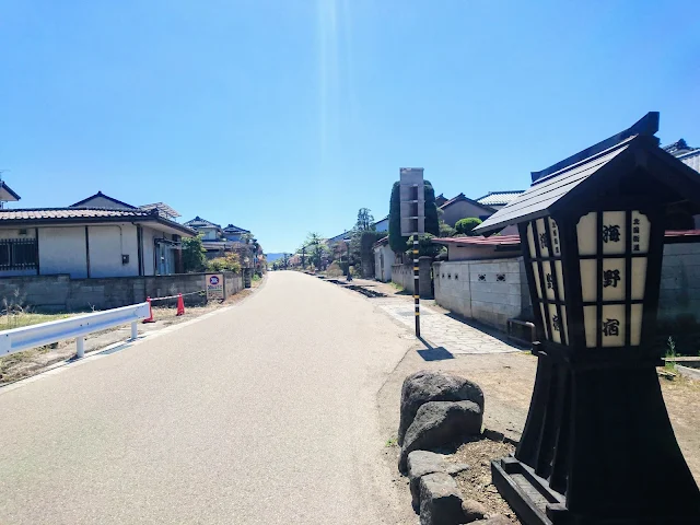 海野宿　北国街道