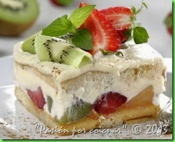 TIRAMISÚ DE FRUTAS TIRAMISÚ DE FRUTAS
