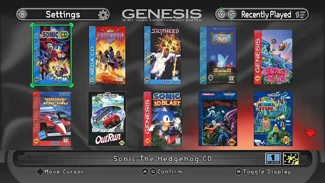 Sega Genesis Mini 2 games list