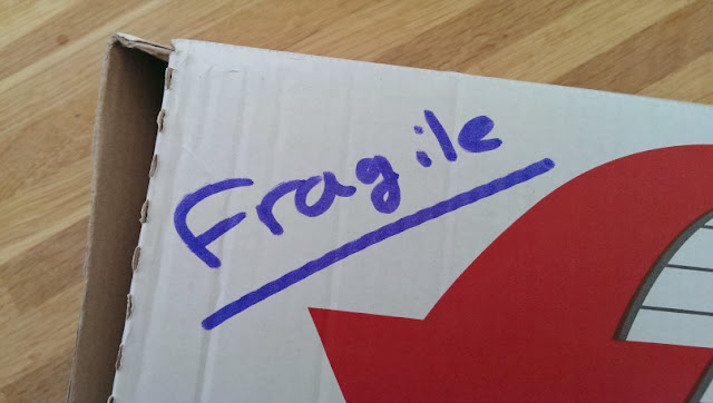 fragile post box