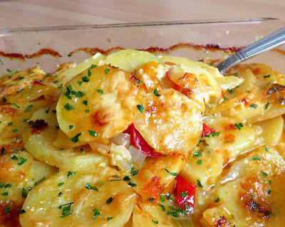 Jalapeno & Cheese Potato Bake