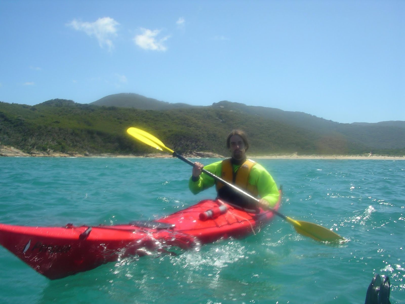 Seak Kayaking in the Arabian Peninsula near Dubai