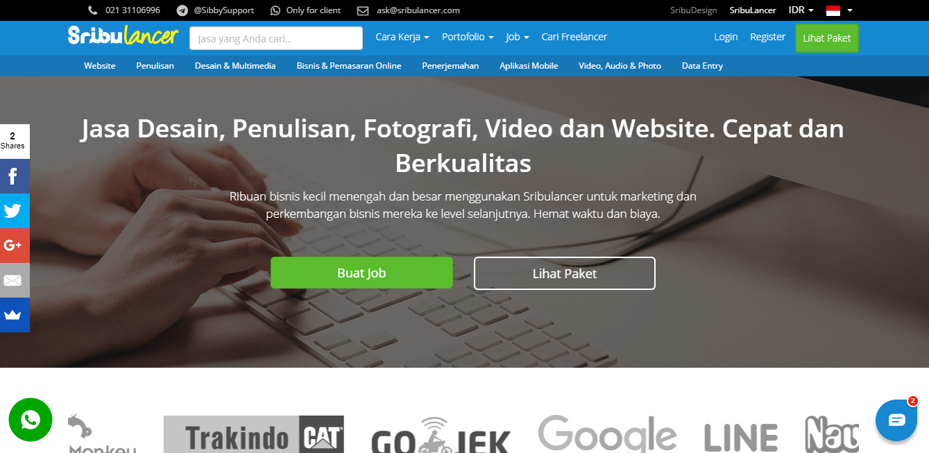 5 Daftar Situs  Freelance  Terbaik di Indonesia  Blog 