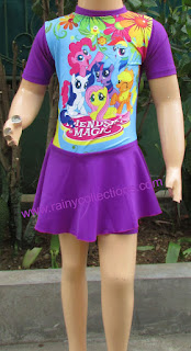 baju renang anak dengan karakter my little pony yang sangat lucu