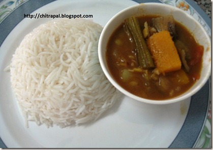 Chitra Pal Sambar Rice