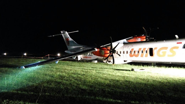 Naas, Pesawat Wings Air Mengalami Overshoot Saat Pendaratan di Bandara Ahmad Yani Semarang