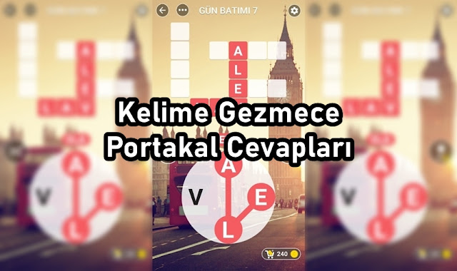 Kelime Gezmece Portakal Cevaplari