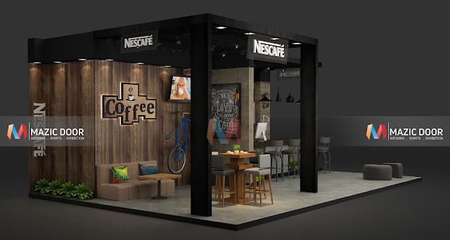 Mazicdoor Coffee Shop Stall Design 2