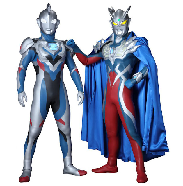 Ultraman Zett dan Ultraman Zero