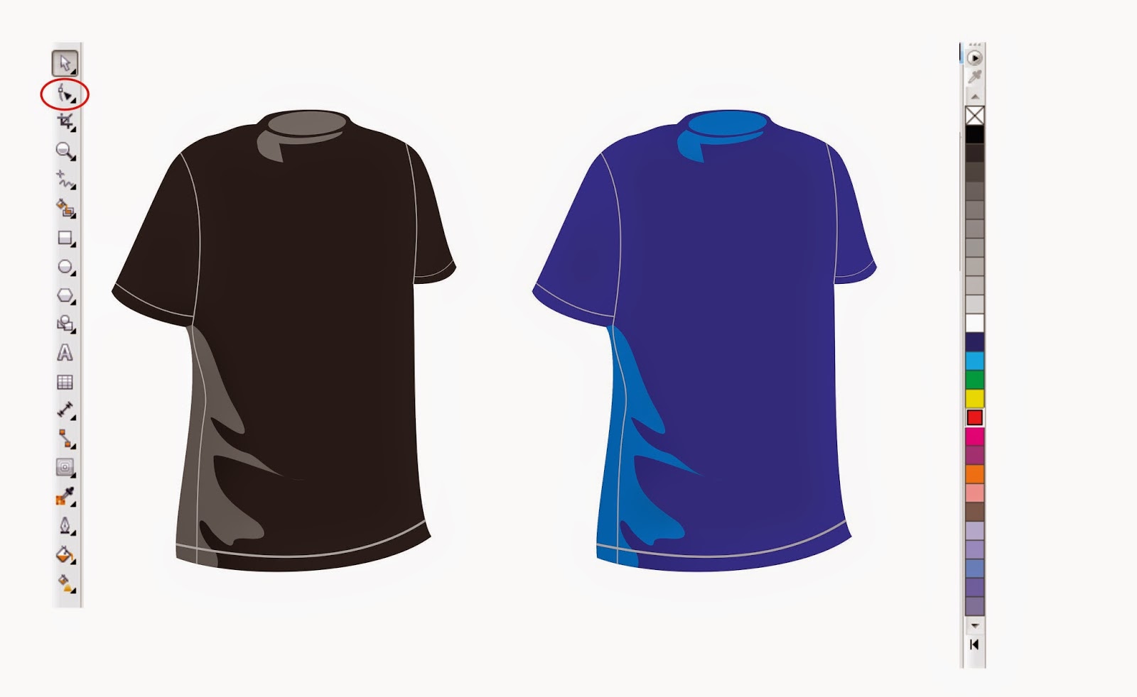 Cara Design T Shirt Coreldraw Carrerasconfuturocom