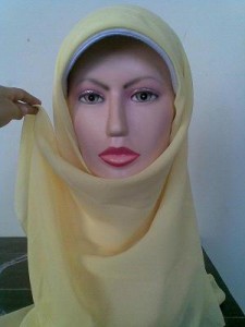 Gambar Cara Memakai Hijab