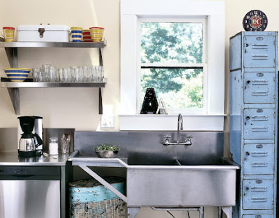 Industrial Kitchen on Simply Decorated  Industrial Kitchen