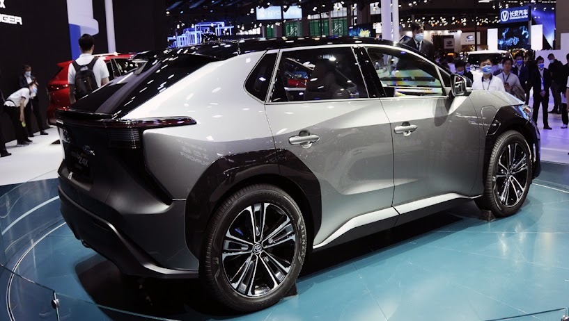 The Toyota bZ4X SUV Battery-Electric Vehicle is shown in this photo released by Toyota. The company announced the battery-powered bZ4X compact SUV on Tuesday, April 12, 2022, with a starting price of $42,000 and a range of 252 miles (406 kilometers) per charge. The bZ4X, which will be available worldwide, joins the 38 electric car types now on the market in the United States, with over 120 planned by 2025.
