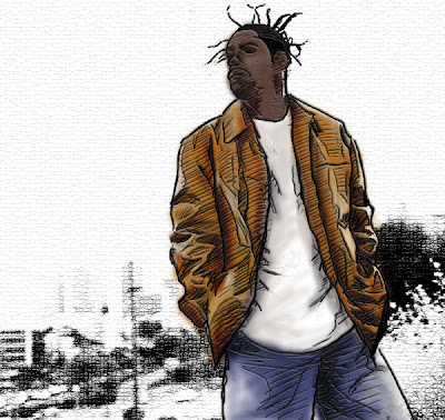 coolio illustrations - illustration hip hop