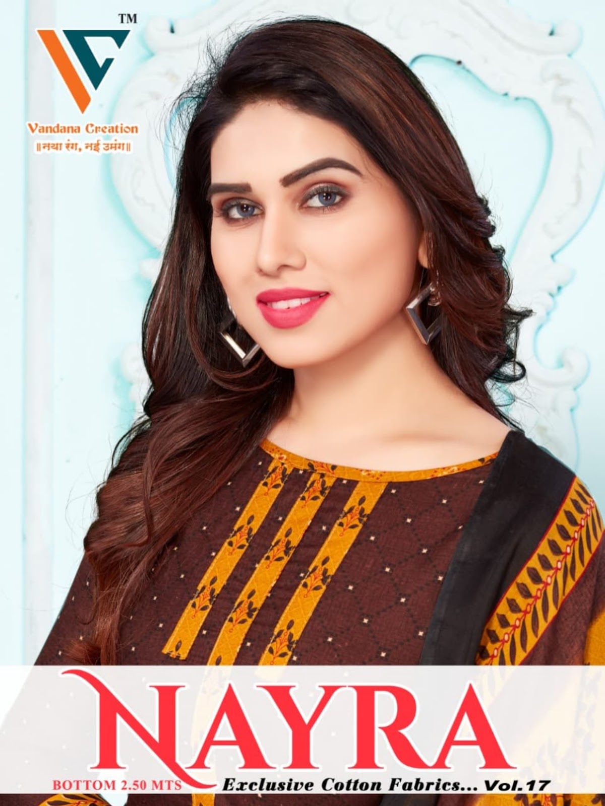 Buy Cotton Printed Nayra Vol 17 Vandana Creation Cotton Dres