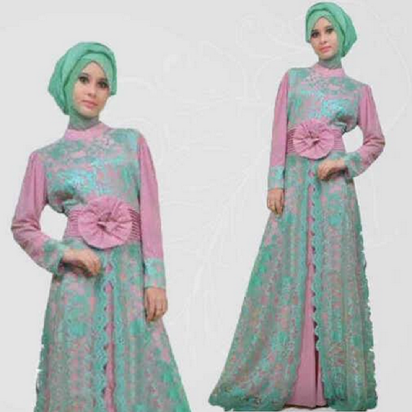  Model  Baju  Gamis  Terbaru  Yang  Elegan Dan Simpel 