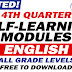 ENGLISH - 4th Quarter Self-Learning Modules (SLMs)