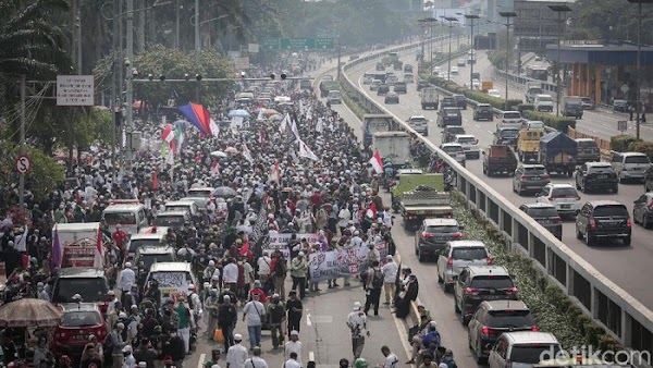 Aksi PA 212 Dkk Demo di Depan DPR Berbuntut Panjang