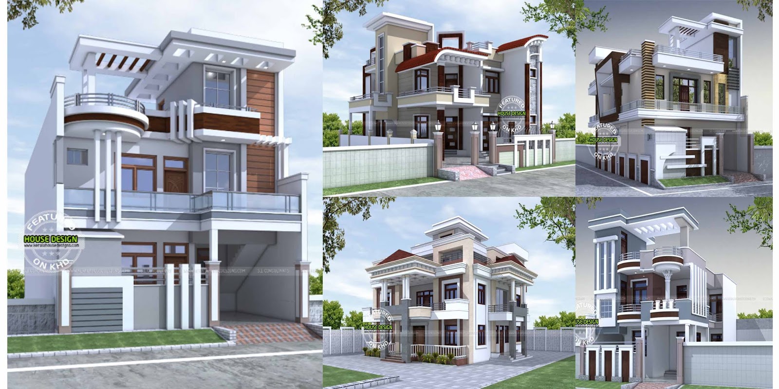 Modern House Plan Designs by S I Consultant Engineering 