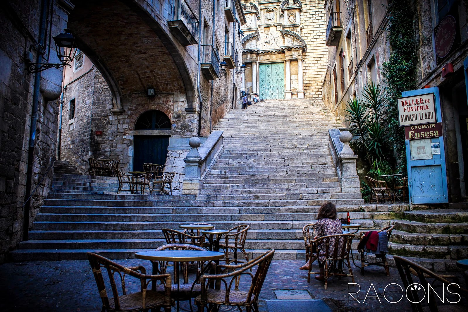 pujada d sant domènec girona le bistrot