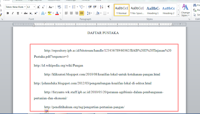 Cara Pembuatan Makalah Terbaik dan Terbaru - GEOGRAFI 