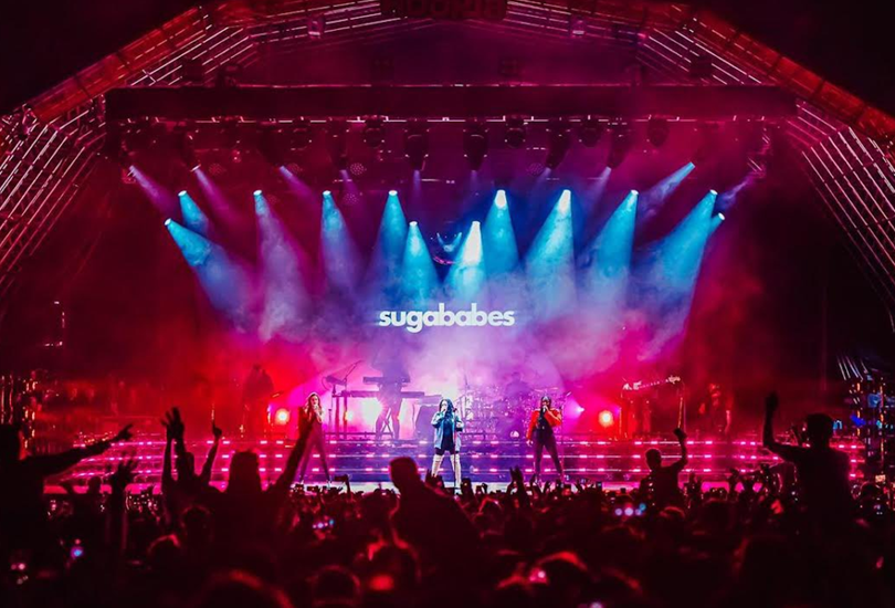 Sugababes performing at Mighty Hoopla in 2022 | Random J Pop