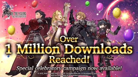 [wotvffbe] กิจกรรมฉลองครบ 1 ล้าน ดาวโหลด 1M Downloads Celebration Campaign (Global)