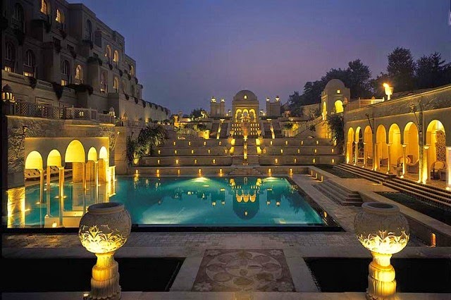 Evening View at The Oberoi Amarvilas, Agra
