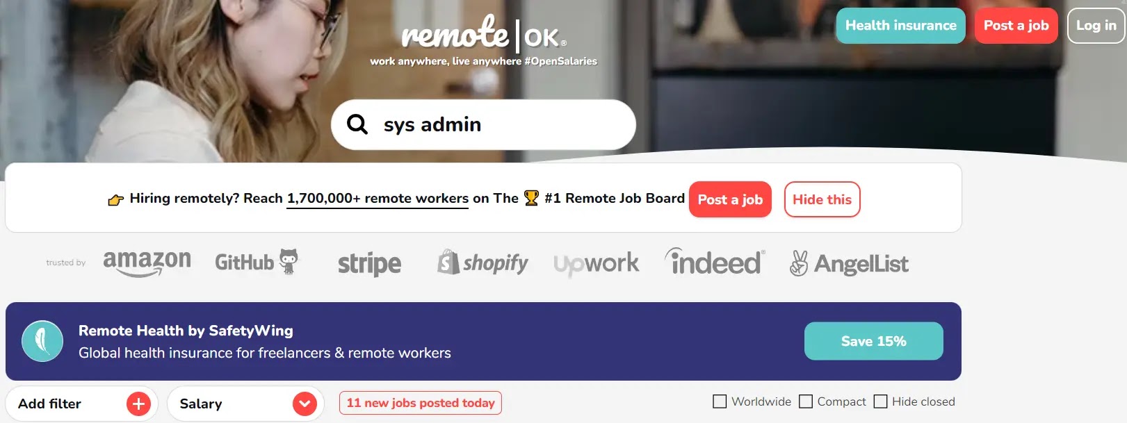 Remote ok-40 Best Remote Jobs Websites in 2022 - Creative Tricks 24