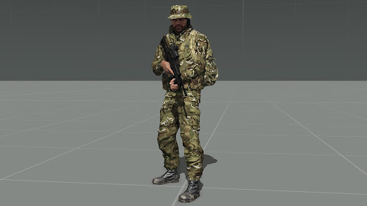 Arma3用イギリス軍ユニット追加MOD