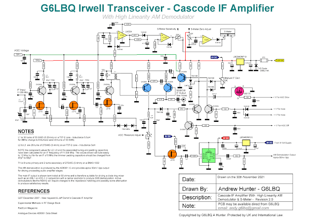 Cascode IF Amplifier version 2.0