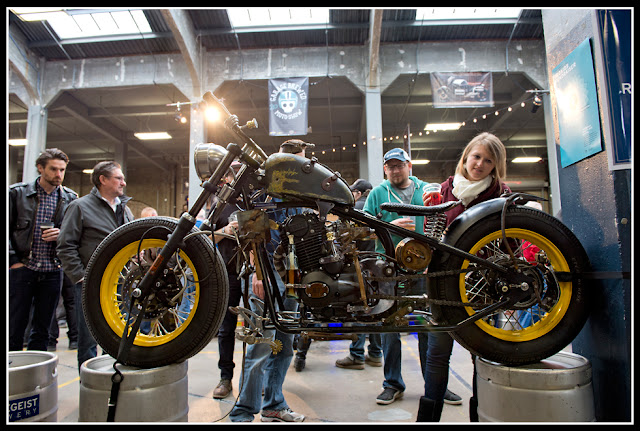 Garage Brewed Motorcycle Show; Motorcycles, Rheingeist Brewery; Cincinnati