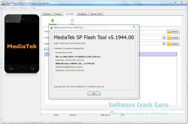 SP Flash Tool V5.1944 Mediatek Flasher Tool Free Download (Latest - 2020)