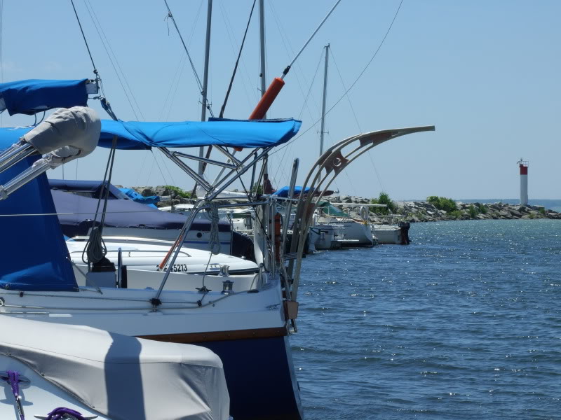 small boat projects - making life aboard easier: diy davits