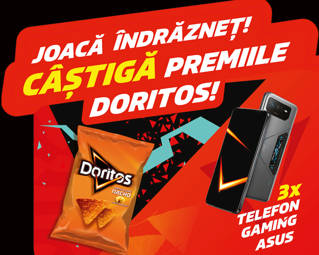 Concurs Doritos - Castiga 3 telefoane de gaming ASUS ROG Phone 6D Ultimate - 2023 - premii - concursuri online