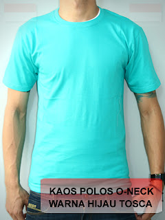  Kaos  O Neck Warna Hijau  Tosca  Grosir Kaos  Polos Lagran 