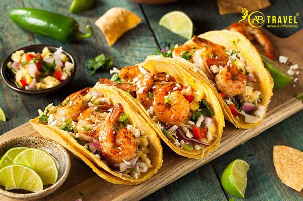 Bánh Tacos món ngon khi đi du lịch ở Mexico Châu Mỹ
