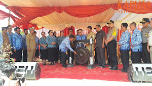 BUKA PENILAIAN LOMBA DESA TINGKAT PROVINSI DI SELALONG, BUPATI APRESIASI KEBERHASILAN KADES