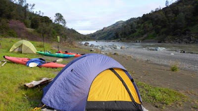 Kayak Camping on Eel River