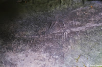 Gravures rupestres de Fontainebleau de type Haut Mont Malmontagne