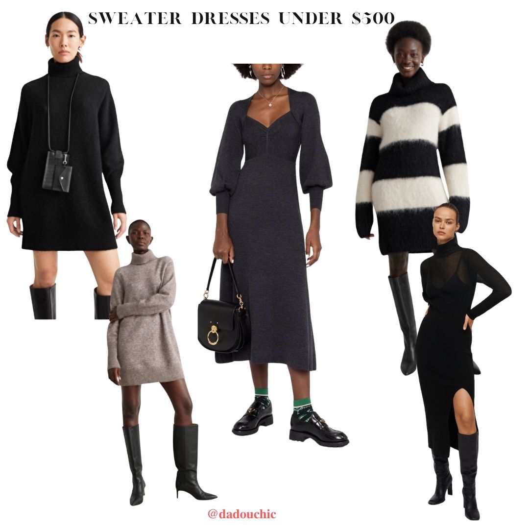 BEST SWEATER DRESSES FOR FALL/WINTER 2021