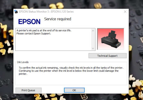 Cara Reset Printer Epson L120  ( Free Download Resetter Epson L120)